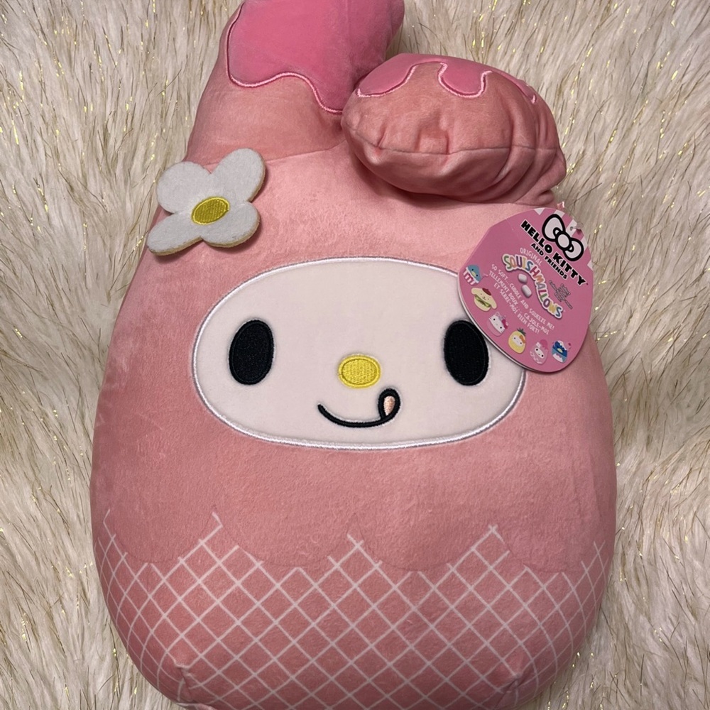 Squishmallows My Melody Ice Cream Sanrio 12" Stuffed Plush